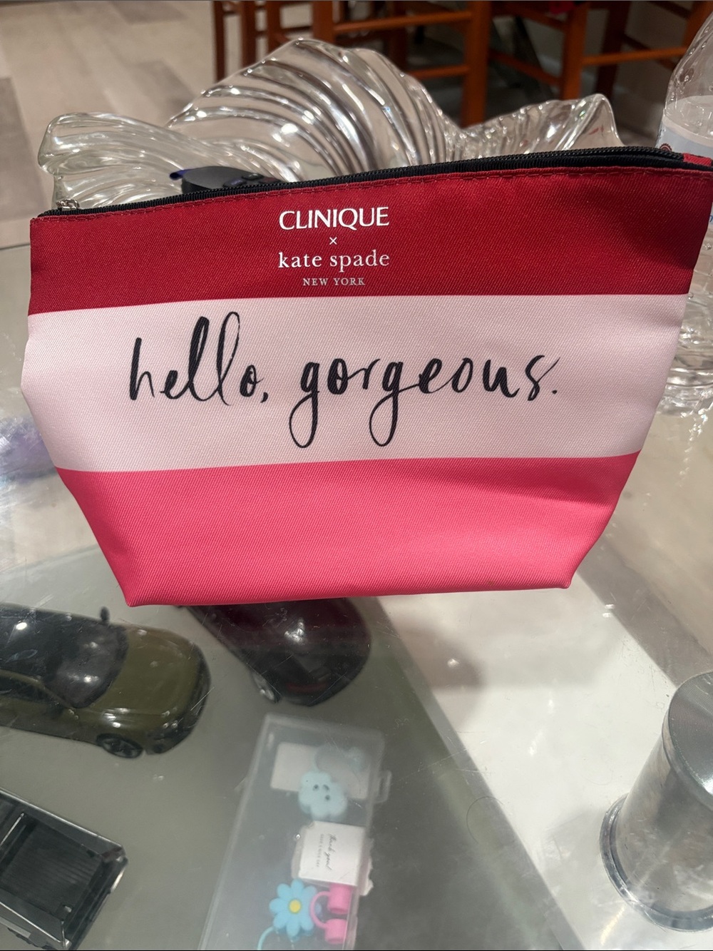 Clinique x Kate Spade Makeup Bag